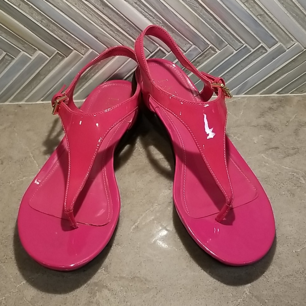 Ralph Lauren hot pink Sandals
